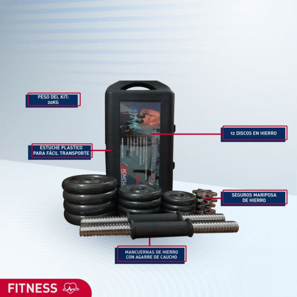 Kit De Mancuernas 20k