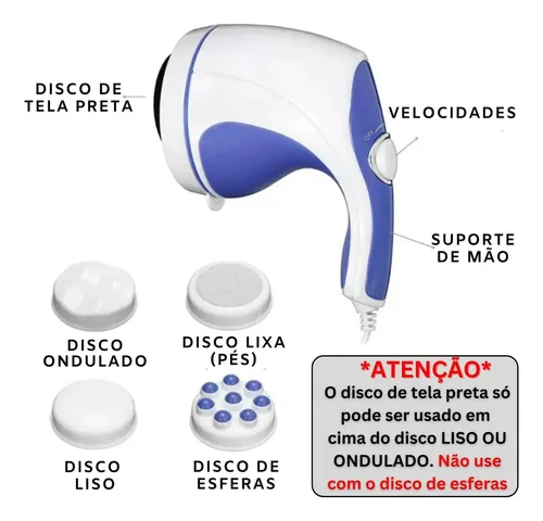 Masajeador Corporal Relax Tone & Spin